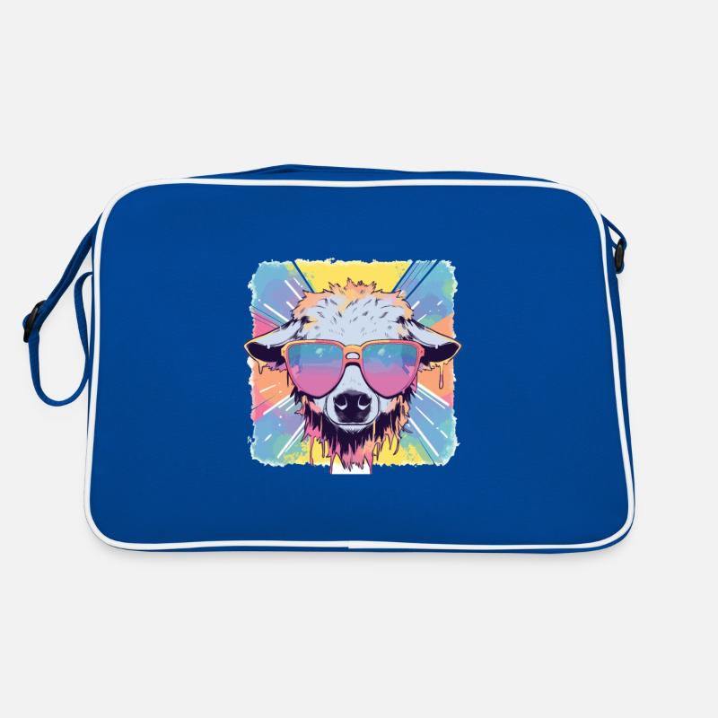 Schaf Schäfer Schäffschen Landwirtschaft Retro Bag