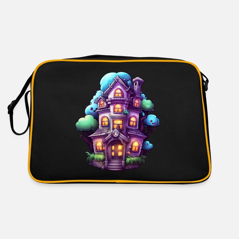 Maison hantée comique Sac Retro
