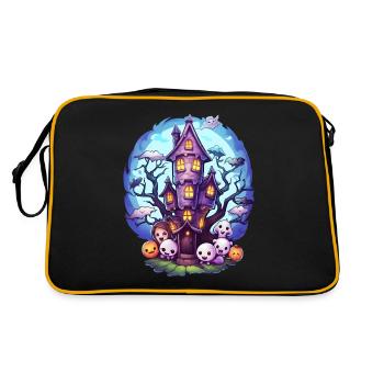 Anime Haunted House - Retro Bag - black/gold - Back