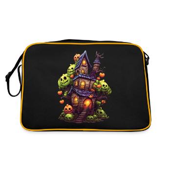 Anime Manga Haunted House - Retro Bag - black/gold - Back