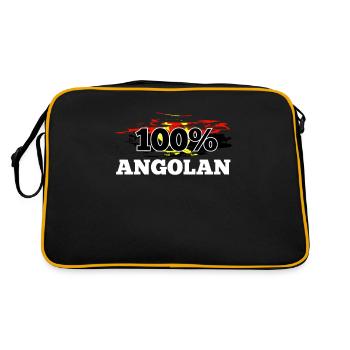 Angola - Sac Retro - noir/or - Dos