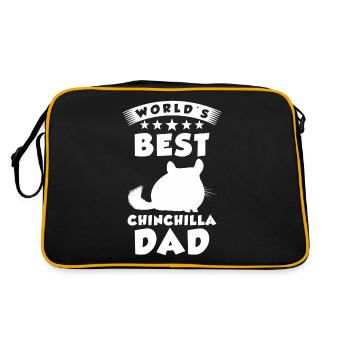 Chinchilla Daddy Cadeau - Sac Retro - noir/or - Dos