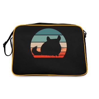 Chinchilla Rétro - Sac Retro - noir/or - Dos