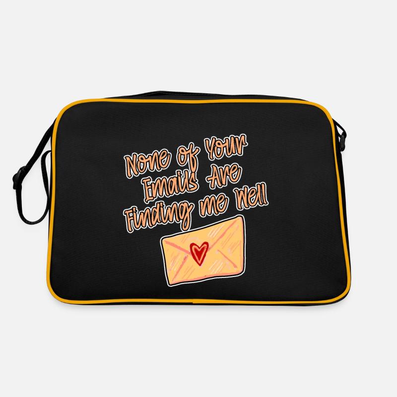 Aucun de vos e-mails ne me trouve bien 2 Sac Retro
