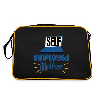 Mère indépendante 4 - Sac Retro - noir/or - Dos