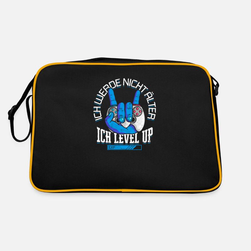 ICH WERDE NICHT ÄLTER ICH LEVEL UP - Geburtstag Retro Bag