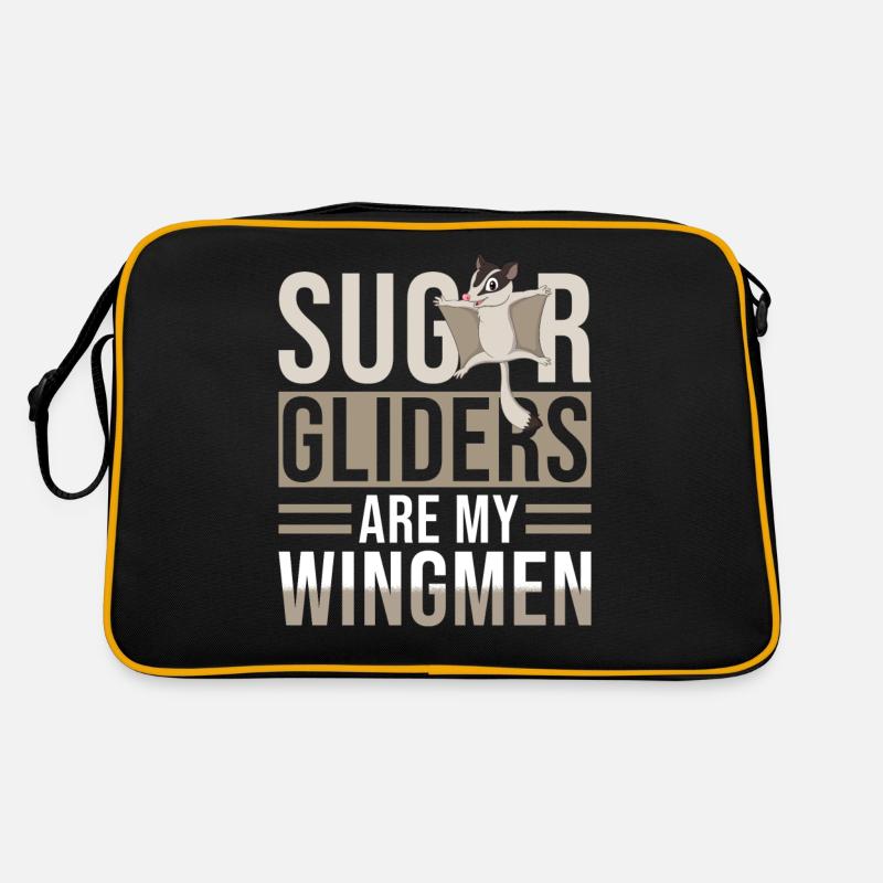 Sugar Glider Spruch Retro Tasche