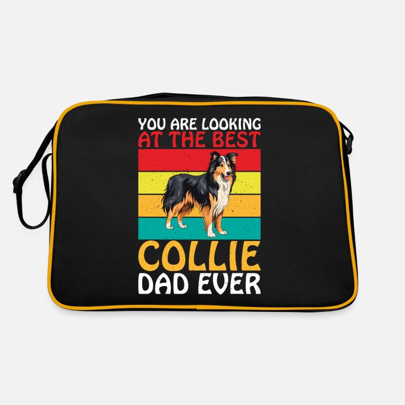 Cadeaux Collie Sac Retro