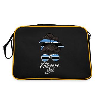 Botswana - Retro Bag - black/gold - Back