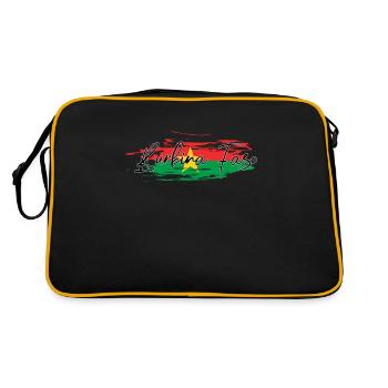 Burkina Faso - Sac Retro - noir/or - Dos