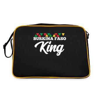 Burkina Faso - Sac Retro - noir/or - Dos