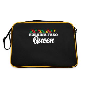Burkina Faso - Sac Retro - noir/or - Dos