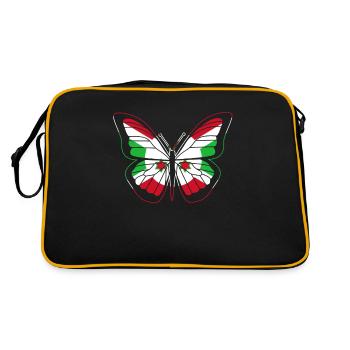 Burundi - Sac Retro - noir/or - Dos