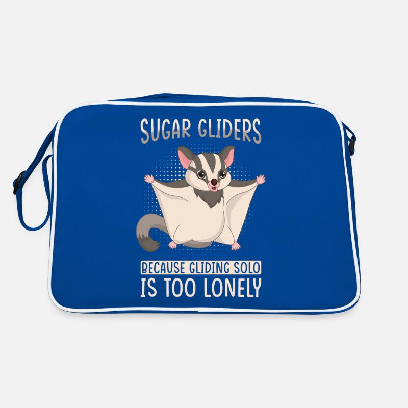 Sugar Glider Spruch Retro Tasche