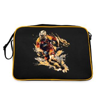 Irlande Irish Sport Gaelic Sliotar Hurling - Sac Retro - noir/or - Dos