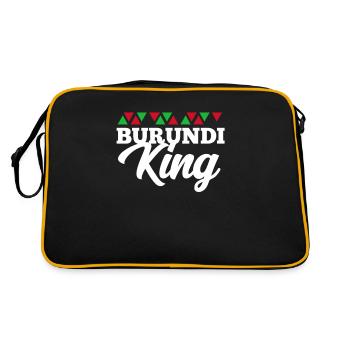 Burundi - Sac Retro - noir/or - Dos