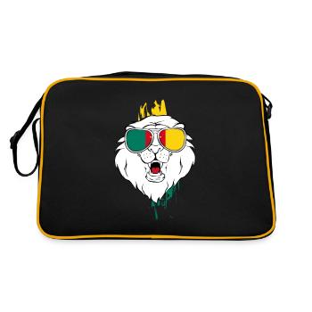 Cameroun - Sac Retro - noir/or - Dos