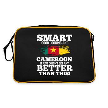 Cameroun - Sac Retro - noir/or - Dos