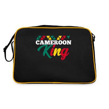 Cameroun - Sac Retro - noir/or - Dos