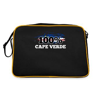 Cape Verde - Retro Bag - black/gold - Back