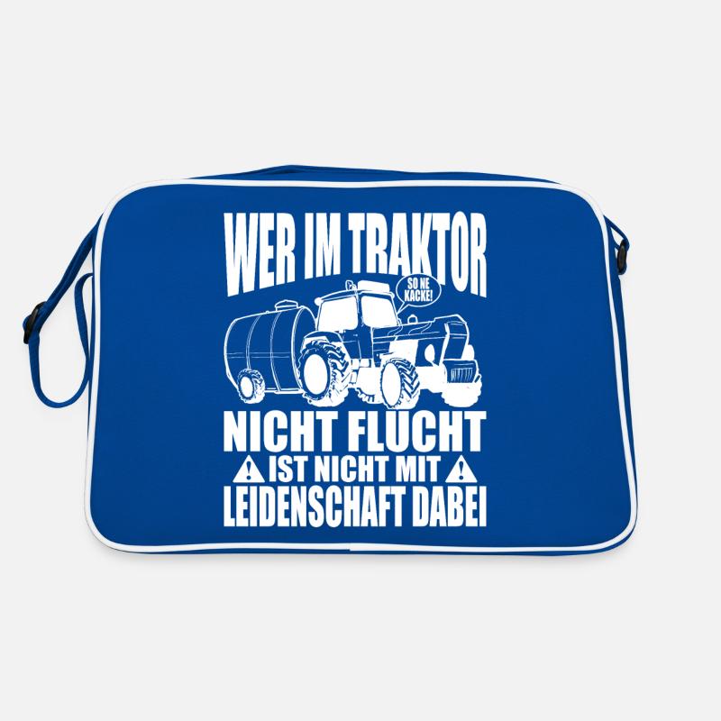 Tracteur - Si vous ne vous échappez pas, ce n’est pas avec Sac Retro