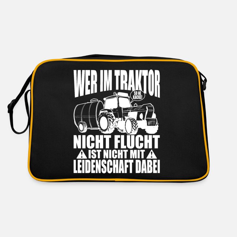 Tracteur - Si vous ne vous échappez pas, ce n’est pas avec Sac Retro