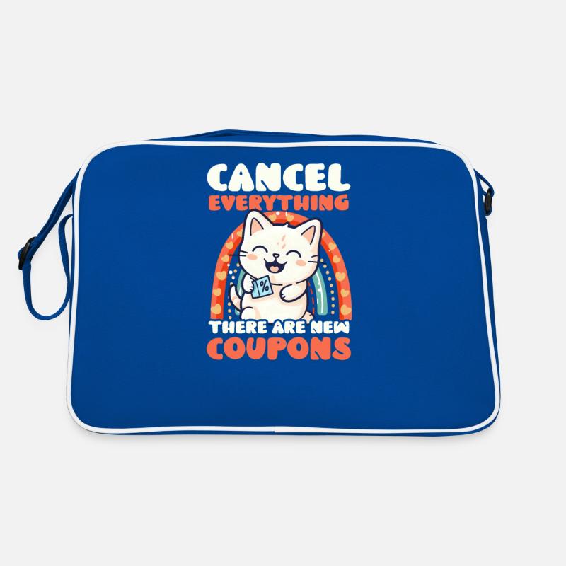 Couponer Cancel Everything New Coupons Retro Bag