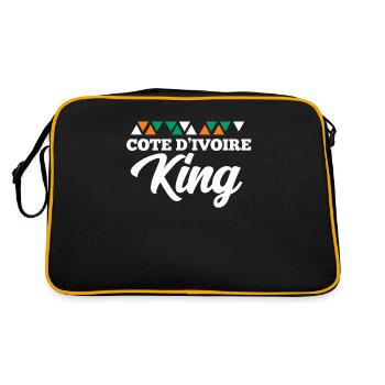 Ivory Coast - Retro Bag - black/gold - Back