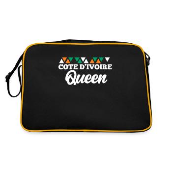 Ivory Coast - Retro Bag - black/gold - Back