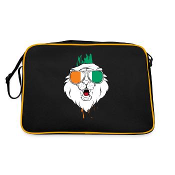 Ivory Coast - Retro Bag - black/gold - Back