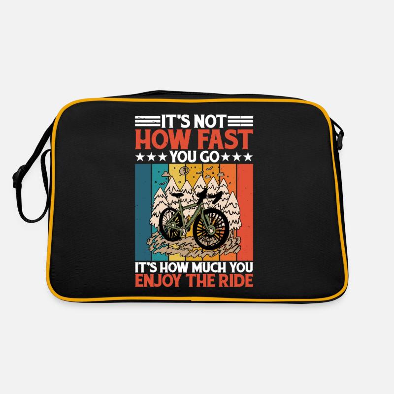 It's How Much You Enjoy The Ride 2 Retro Bag
