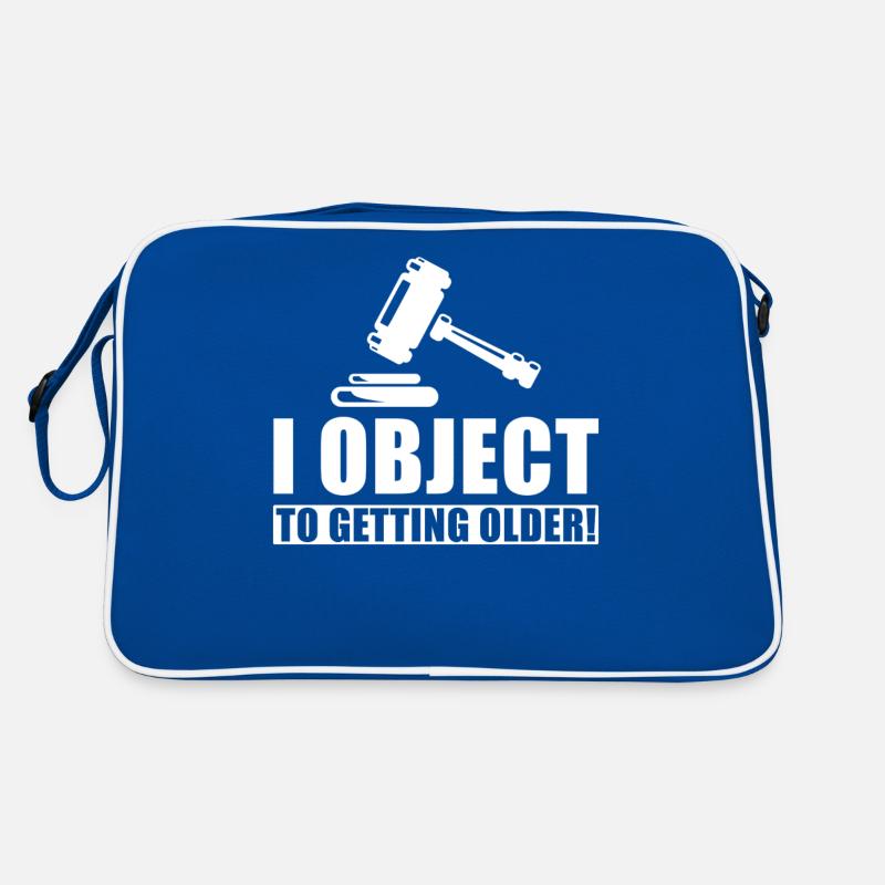 Richter Geburtstagsgeschenk Ich lege Einspruch ein Retro Tasche
