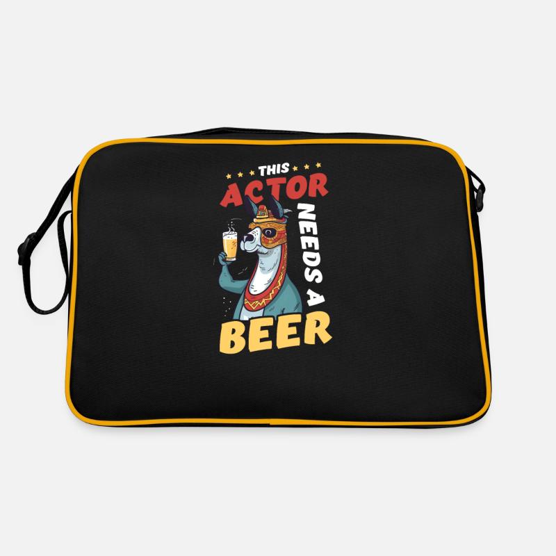 Actor This Actor Needs A Beer Retro Bag