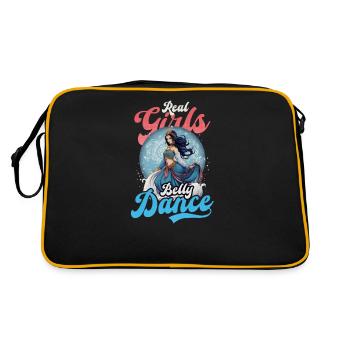 Danse du ventre Real Girls Danse du ventre - Sac Retro - noir/or - Dos