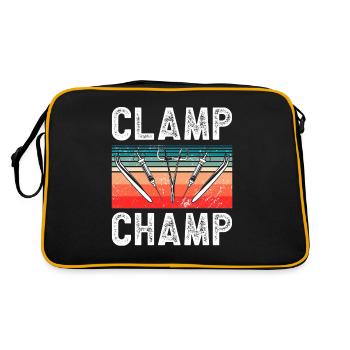 Clamp Champ - Surgical Nurse - - Retro Bag - black/gold - Back