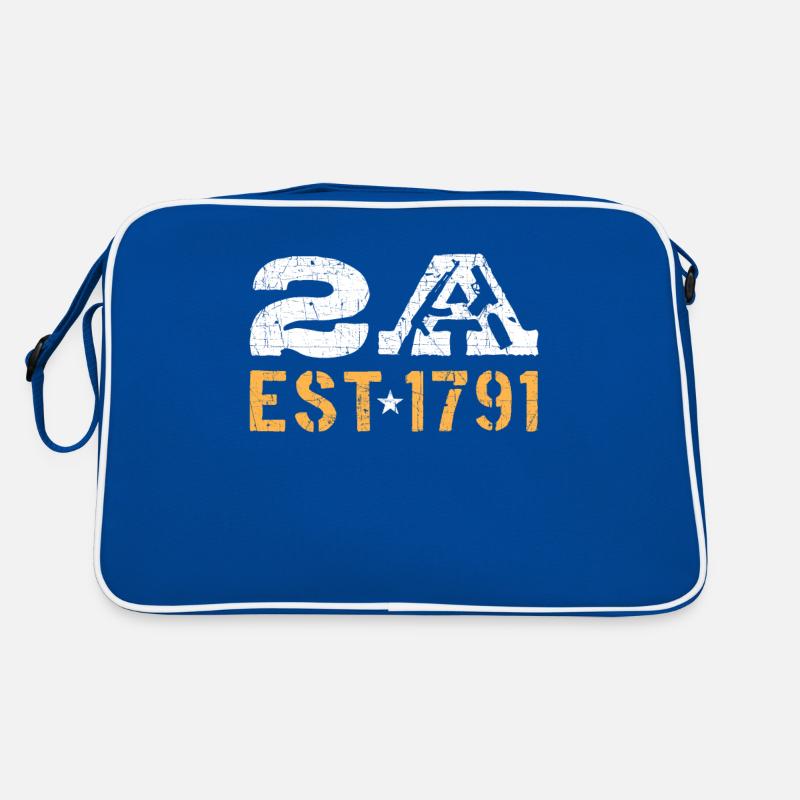 2A Est. 1791 2nd Amendment Retro Bag