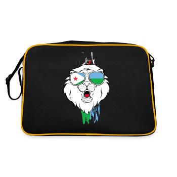 Gabon - Retro Bag - black/gold - Back