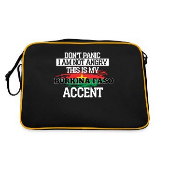 Ivory Coast - Retro Bag - black/gold - Back