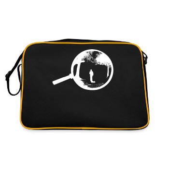 Ghost Hunter Creepy Adventure, Paranormal - Sac Retro - noir/or - Dos