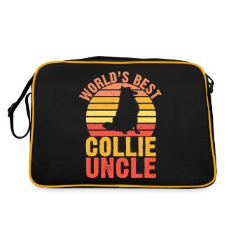 Cadeaux Collie - Sac Retro - noir/or - Dos