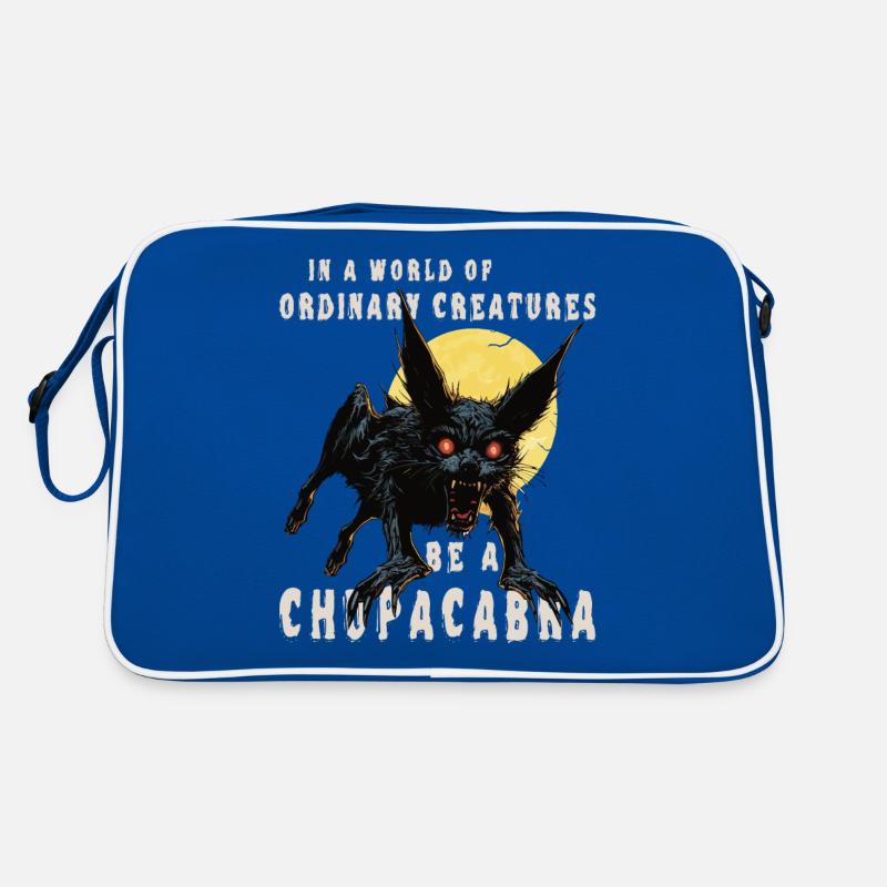 Sei Ein Chupacabra - Mythisches Monster - Kryptid Retro Tasche
