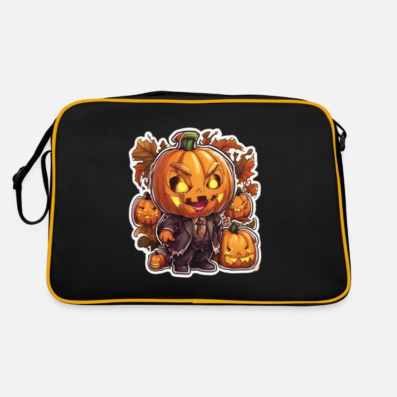 Pumpkin Halloween Halloween Pumpkin Pumpkin Retro Bag