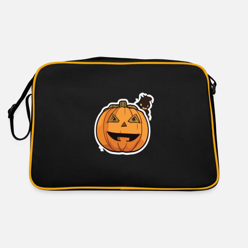 Pumpkin Halloween Halloween Pumpkin Pumpkin Retro Bag