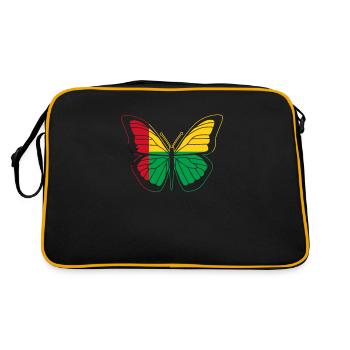 Guinée-Bissau - Sac Retro - noir/or - Dos