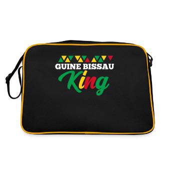 Guinée-Bissau - Sac Retro - noir/or - Dos