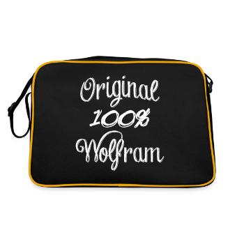 Original 100% Tungstène - Sac Retro - noir/or - Dos