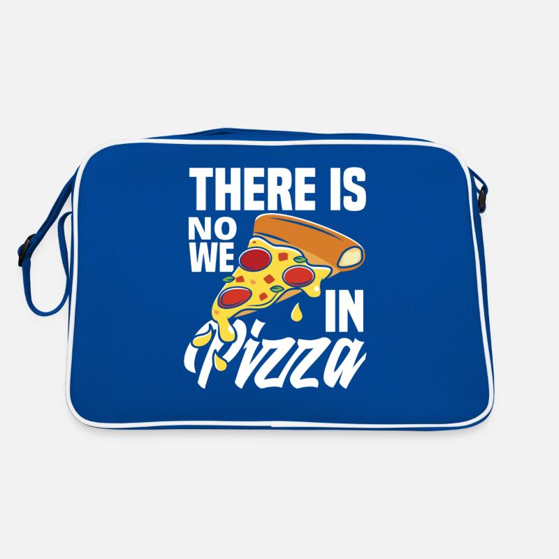 Drôle de dicton de pizza Sac Retro