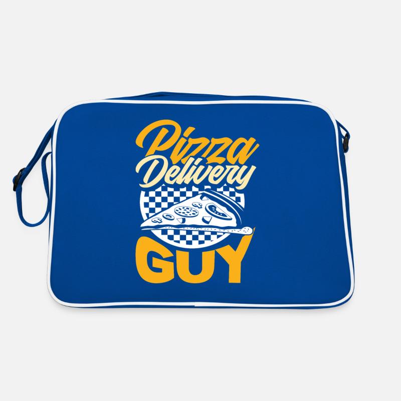 Pizza Lieferant Retro Tasche