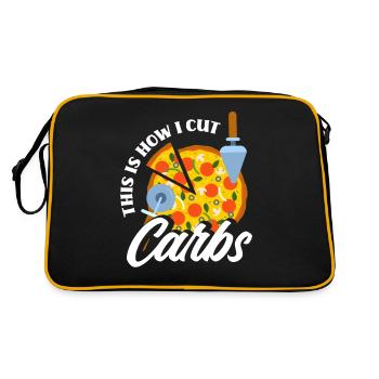 Pizza - Sac Retro - noir/or - Dos