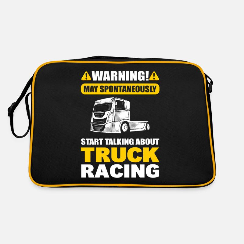 L’avertissement peut commencer spontanément, à propos de la course de camions Sac Retro